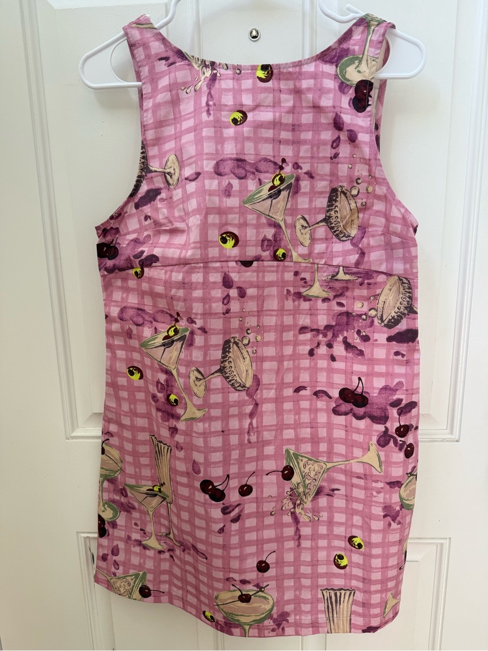 NWT Urban Outfitters Pink Cocktail Print Mini Dress